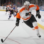 Harry Zolnierczyk is no longer a Philadelphia Flyer  
 (Photo by Mike Stobe/NHLI via Getty Images)