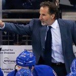 An angry Tortorella is a familiar look to Rangers fans and the hockey world
Photo: Mike Seager - Reuters